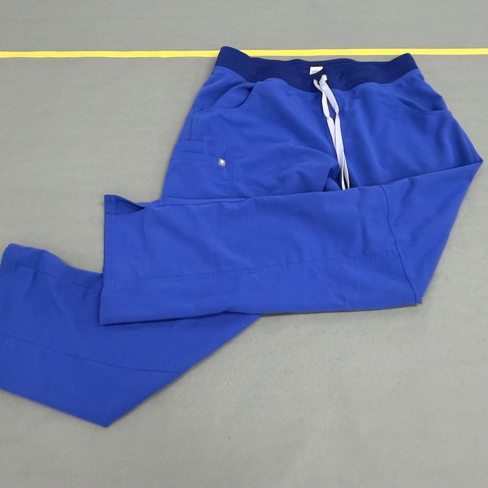 Figs Technical Collection Royal Blue Scrub Pants T21004 Large